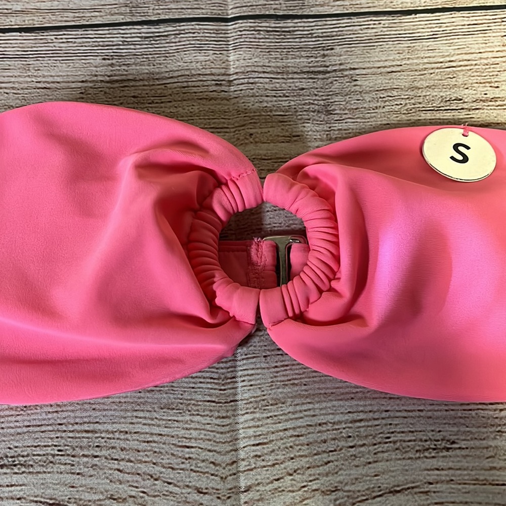 Swimwear Flamingo Pink Top (Smoker) - Picture 2 of 7